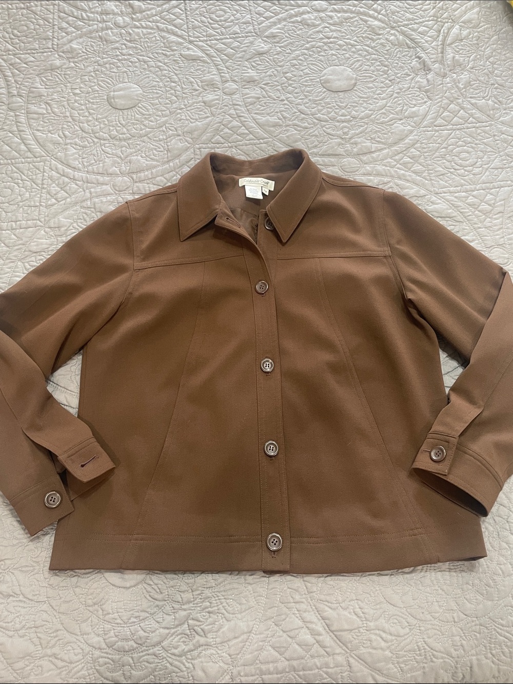 Coldwater Creek Brown Jacket PM